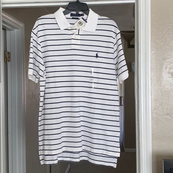 Brand new striped polo - Picture 1 of 2